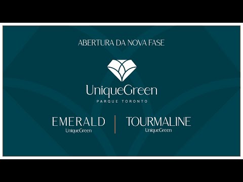 Unique Green Parque Toronto – Abertura da nova fase | Sucesso de vendas - Aguarde nova fase