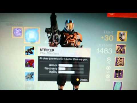 Destiny Level 30 titan
