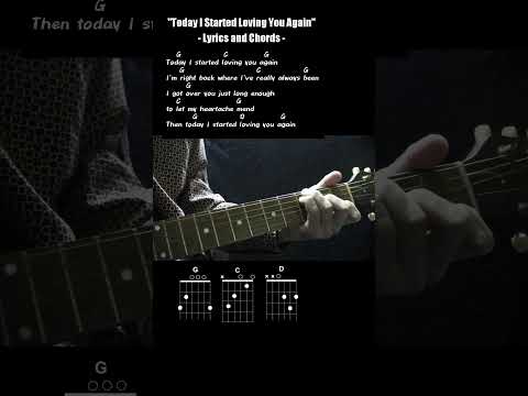 Today I Started Loving You Again - Martina…