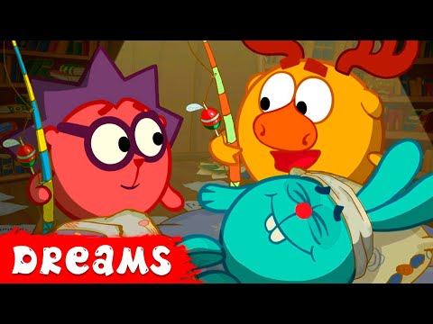 KikoRiki 2D | Best episodes about Dreams | Cartoon for Kids