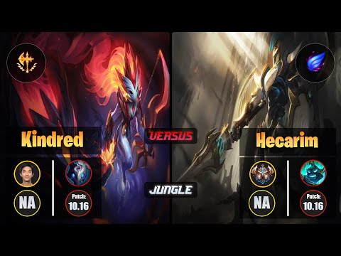 Blaber KINDRED (Jungle) [Conqueror] VS HECARIM - Challenger NA Patch 10.16