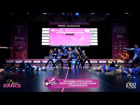 BLACK SPIRIT | BELGIUM | 4th Place IDO Disco Dance World Championship 2024 | Adult Formations