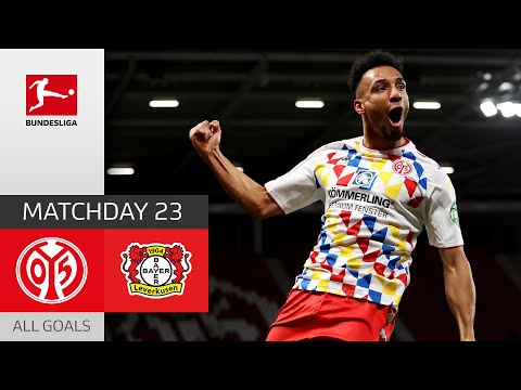 5-Goal Spectacle!  | 1. FSV Mainz 05 - Bayer 04 Leverkusen 3-2 | All Goals | MD 23 – Bundesliga