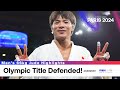 Paris 2024 Olympics Abe Hifumi Of Japan Defends Olympic Judo Title In The Men S 66kg Paris2024