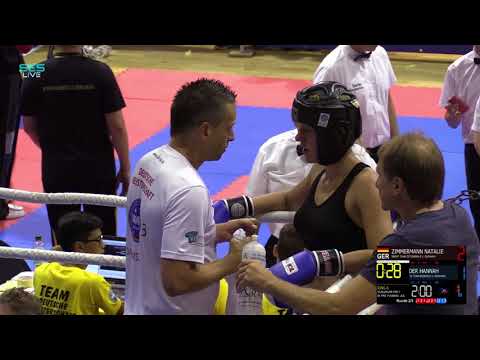 Deutsche Meisterschaft 2018 - Finale VK Damen -65 kg Natalie Zimmermann - Hannah Schmieder