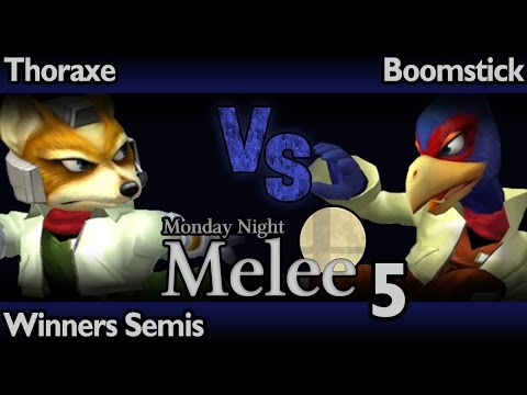 MNM5 Melee - Thoraxe (Fox) vs Boomstick (Falco) - Winners Semifinals