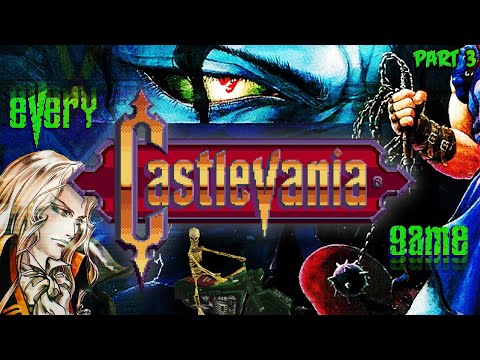 Every Castlevania Game Pt. 3 | The 16 to 64-bit Metamorphosis - YouTube