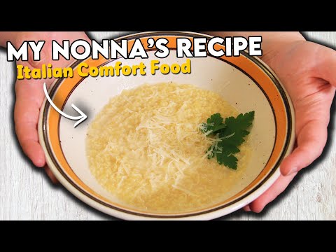 My Nonna's Pastina Soup with Homemade Broth | Italian Penicillin