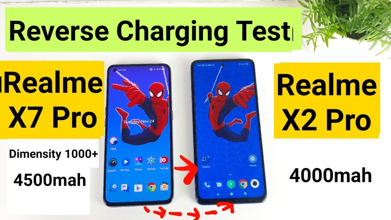 Realme x7 pro reverse charging speedtest will it charge faster