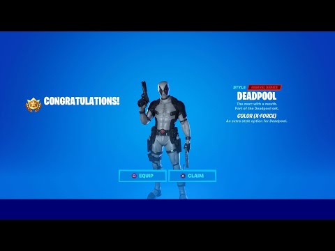 How to Unlock X-FORCE DEADPOOL in Fortnite! (Week 9) Find Deadpool's Shorts/ Salute Pants Locations!