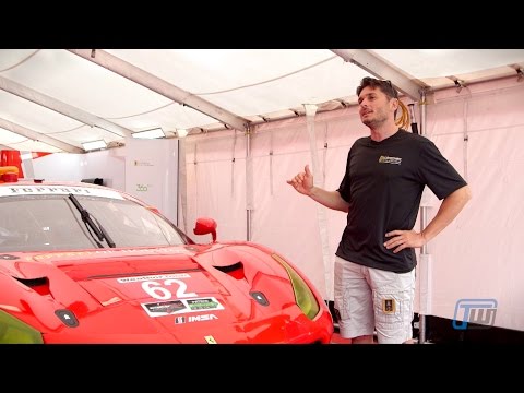 Ferrari 488 GTE - Interview With Race Car Driver Giancarlo Fisichella