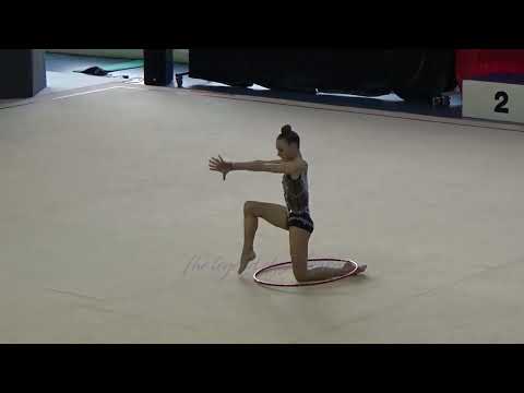 Arina VOLOSOVA cerceau - 2022 Revue d'effectifs à Thiais (février)