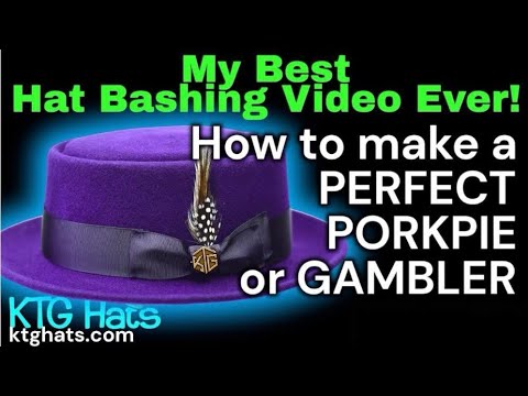 How to Make A PERFECT PORKPIE or GAMBLER Crease - With No Equipment or Tools at All