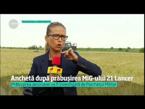 Anchetă după prăbuşirea MiG-ului 21 Lancer