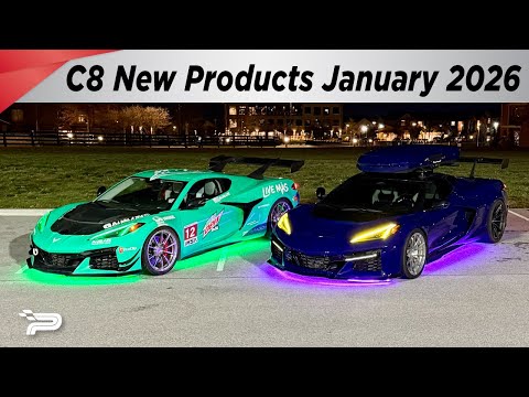 C8 Corvette New Products January 2026 - Paragon Performance