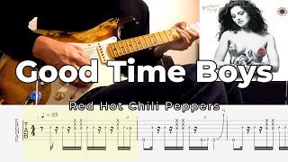Good Time Boys Red Hot Chili Peppers Guitar Cover with TAB