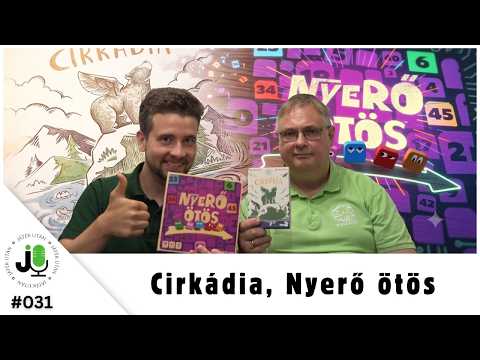 JátékUtán LIVE #031 -  Cirkádia, Nyerő ötös | Szárnyas medve, dedukció, mi kell még?! - JátékUtán