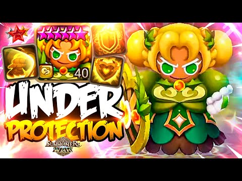 Wind HollyBerry Cookie Protects Your Team in Summoners War