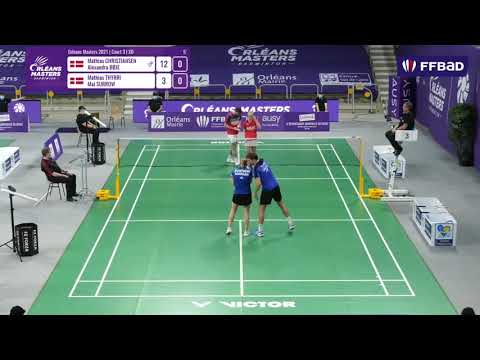 1/4 XD | Mathias CHRISTIANSEN/Alexandra BOJE  - Mathias THYRRI/Mai SURROW | Orléans Masters