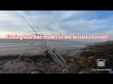 Fishing low tide marks in the BRISTOL CHANNEL