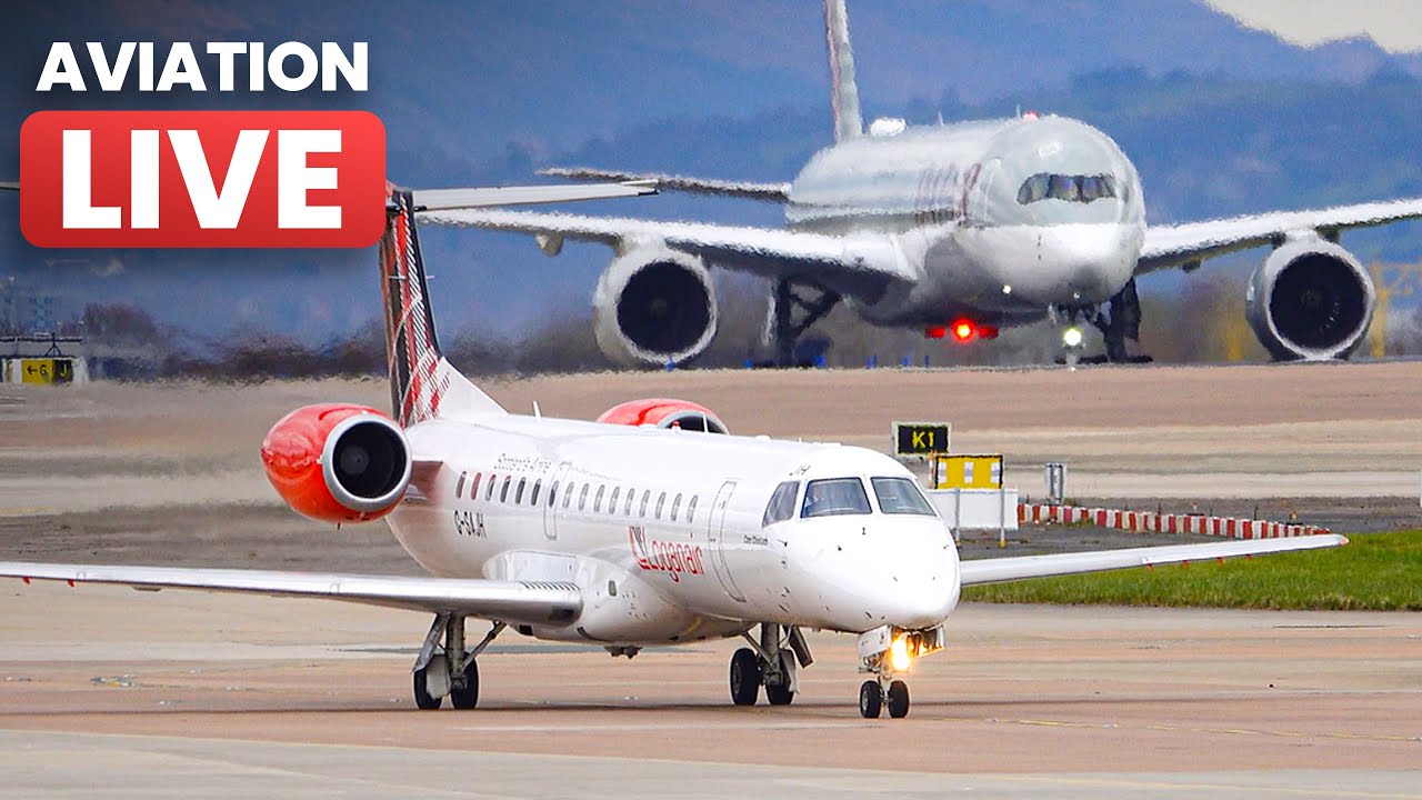 🔴 Manchester Airport LIVE ✈️ FriYAY Show