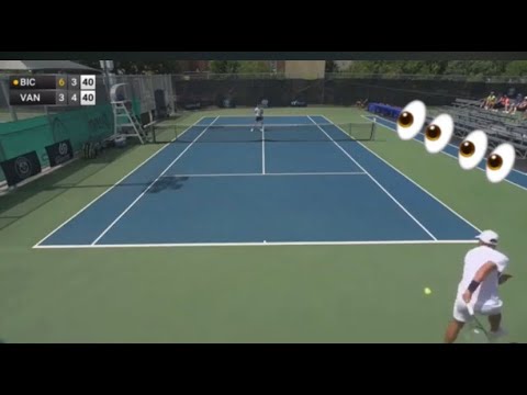 MY CRAZY TENNIS POINT VS #400 ATP PLAYER || ITF FUTURES M25 LAVAL