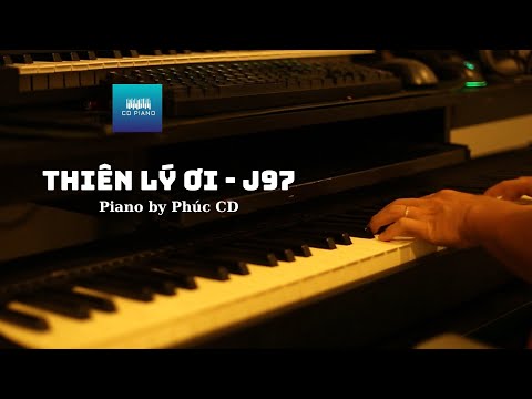 (KARAOKE TONE NỮ) Thiên Lý Ơi || Jack - J97 || CD Piano
