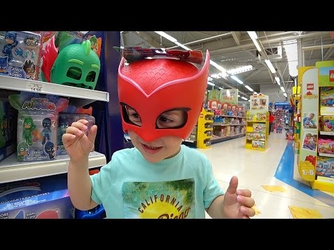 PJ MASKS ON TOYS R US!! Hot Wheels Cars 2017, Nerf Guns & Paw Patrol Toys Kids Hunting