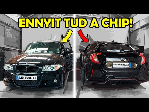 Megéri a chiptuning? LEMÉRTÜK💥 Import Honda TYPE-R 🚗 BMW 20D mérés
