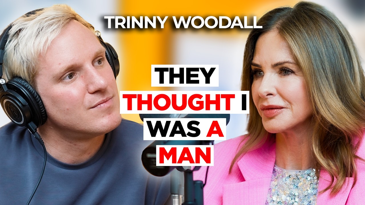 TRINNY WOODALL: I'LL BE MORE SUCCESSFUL IF THEY THINK I'M A MAN