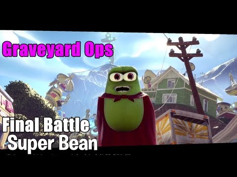 Elite Wave Super Bean Boss! | PVZ BFN Graveyard Ops (No Commentary)