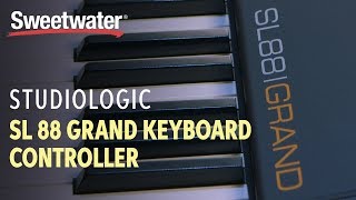 Video thumbnail for Studiologic SL88 Grand Keyboard Controller Review by Sweetwater