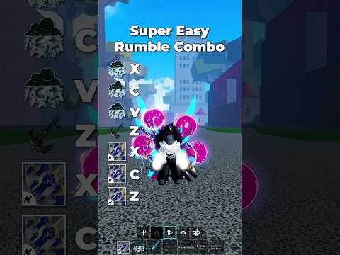 Easiest Lightning Combo in Blox Fruits #roblox #bloxfruits