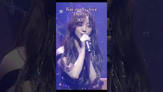 #Kei truly loves #Destiny #lovelyz #queendompuzzle #mnet #kpop #woollim #lovelinus @Lovelyz8