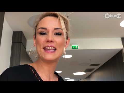 Elodie Gossuin, l’écrivain, en promo dans l'Oise.