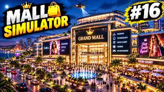 🌃  AVM Gece Hayatıyla Canlandı! Her Köşe Dopdolu! ✨MALL SIMULATOR #16 