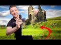 I tried 'INVISIBLE PAINTING' Real Castles!!