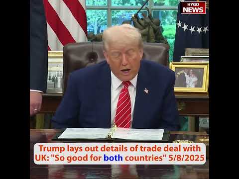 Trump: 'Very Close to Numerous Deals'; UK Deal Details: Beef, Ethanol, Fast-Track Customs, Economic Security Alignment -- 'So Good for Both'