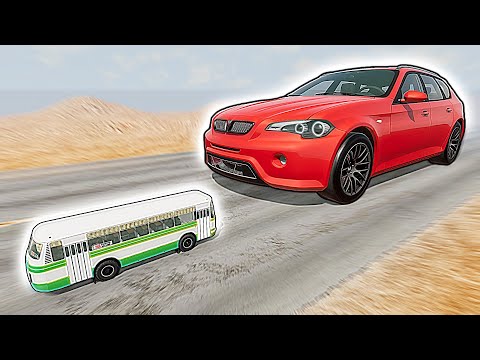 Super Huge car VS everyone in BeamNG drive