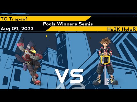 Xeno304 Pools Winners Semis - Trapsef (Falco) vs HelpR (Sora) - Smash Ultimate
