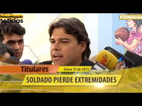 Titulares Teleantioquia Noticias A.M. - Jueves 15 de enero de 2015
