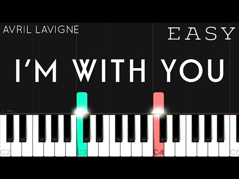 I'm with You - Avril Lavigne piano tutorial