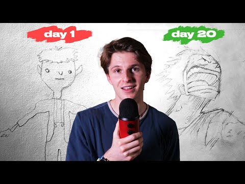 I Drew For 30 Days Straight (realistic edition)