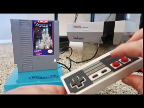 Disney Adventures In Magic Kingdom - Disneyland Retro Nintendo / My First Time with 1990 NES Game