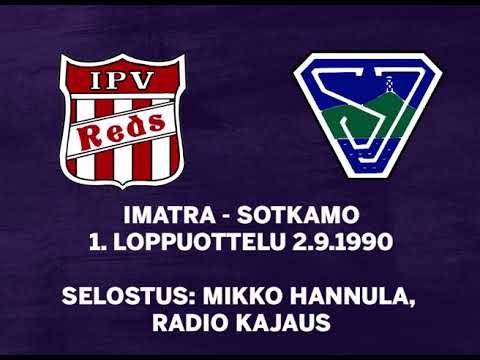 Throwback-ottelu: Imatra - Sotkamo 2.9.1990 1. loppuottelu