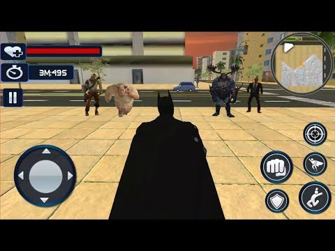 ► Superheros Batman vs Monster Villain & Secret Agent Best Batman Game