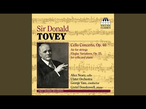 Aria and Variations in B-Flat Major, Op. 11: Air for strings (arr. P. Shore for string orchestra)