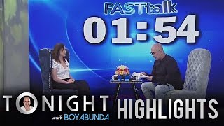 TWBA: Fast Talk with Agot Isidro