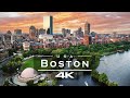 Boston, USA 🇺🇸 - by drone [4K]