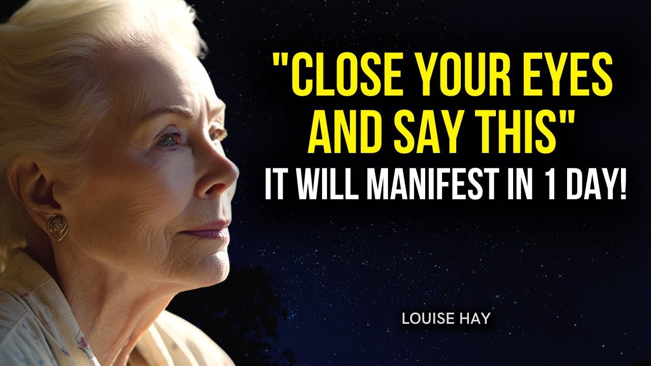 Louise Hay: Fastest Way to Manifest Anything | Powerful Law of Attraction Technique